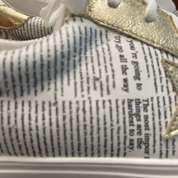 Gold Start Casual Low Top Sneakers - Picture 7 of 12